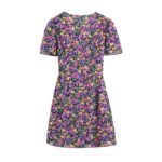 Aachoae-Bohemian-Floral-Print-Mini-Dress-Deep-V-Neck-A-Line-Dresses-Pleated-Puff-Short-Sleeve-Party-Dress-Women-Summer-Vestidos
