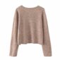 Aachoae Women Casual Knitted Cardigan Sweater Spring 2020 Solid Single Breasted Cardigan Coat Ladies Fashion Long Sleeve Outwear