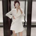 Aachoae-Blazer-Style-Playsuit-Women-Office-Wear-Long-Sleeve-White-Bodysuit-Notched-Collar-Solid-Elegant-Short-Jumpsuit-With-Belt