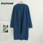 Aachoae-Solid-Knitted-Long-Sweater-Women-Batwing-Long-Sleeve-Loose-Casual-Cardigans-Sweaters-Pocket-Soft-Home-Style-Ladies-Tops