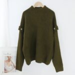 Aachoae-Solid-Knitted-Sweater-Women-Batwing-Sleeve-Loose-Casual-Lady-Pullover-Sweaters-Button-Decorate-O-Neck-Tops-Pull-Femme