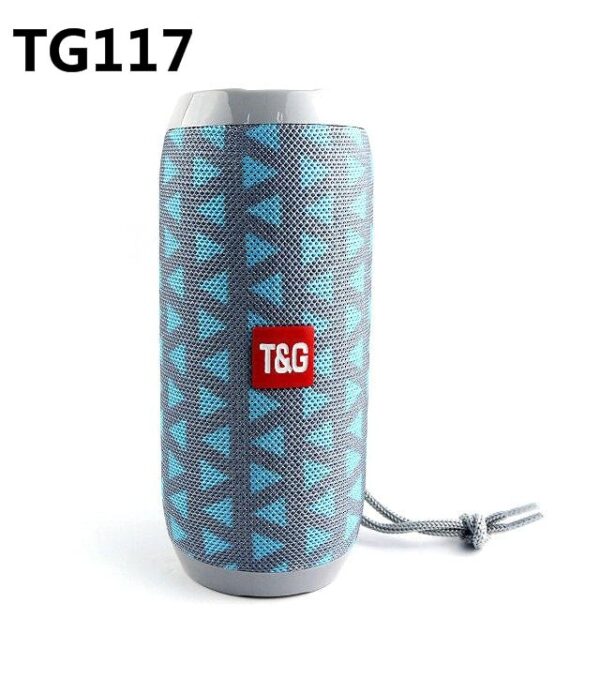 Portable Bluetooth Speaker Wireless Bass Column Waterproof Outdoor USB Speakers Support AUX TF Subwoofer Loudspeaker TG117