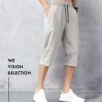 Men’s-Shorts-Summer-Breeches-2020-Thin-Nylon-3/4-Length-Trousers-Male-Bermuda-Board-Quick-Drying-Beach-Black-Men’s-Long-Shorts