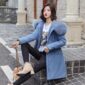 2020 Cotton Liner Warm Coat And Waterproof Jacket Women Plus Size Slim Long Coat Female Winter Big Fur Hooded Parka Mujer Coats