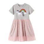 2020-Unicorn-Dress-vestidos-kids-dresses-for-girls-Summer-girl-dress-robe-fille-vestido-roupas-infantis-menina-Kids-costume-New