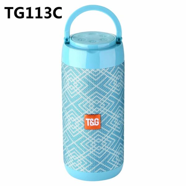 Portable Bluetooth Speaker Wireless Bass Column Waterproof Outdoor USB Speakers Support AUX TF Subwoofer Loudspeaker TG117