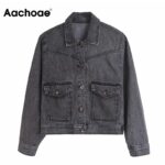 Aachoae-Women-Cotton-Gray-Denim-Skirt-And-Jacket-Set-2020-High-Street-Pockets-Coat-Set-High-Wasit-Sashes-Split-Skirt-Outfit