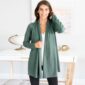 Aachoae Casual Sweater Women Pure Long Sleeve Cardigan Coat 2020 Autumn Knitted Jumper Cardigan Plus Size Outerwear Womens Tops