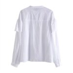 Aachoae-Women-Dot-Print-White-Cotton-Blouse-Elegant-Office-Wear-Long-Sleeve-Ruffle-Top-Shirt-Stand-Collar-Casual-Blouses-2020