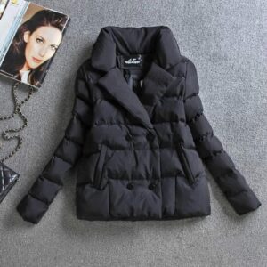 Women Jacket Coat Cotton Clothing Short Coat Parkas 2020 New Slim Cotton Jacket Ladies Winter Jacket Coat Women Parka