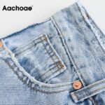 Aachoae-Women-Full-Length-Chic-Holes-Jeans-Retro-Ripped-Pencil-Pants-Lady-Zipper-Fly-Light-Blue-Color-Trousers-Femme-Pantalon