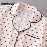 Aachoae-Sweet-Print-Pijamas-Women-Summer-2020-Short-Sleeve-Turn-Down-Collar-Casual-Pijama-Elastic-Waist-Shorts-Lady-Pijama-Mujer