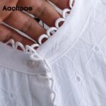 Aachoae-Loose-Cotton-White-Dress-Women-2020-Embroidery-Lace-Patchwork-Casual-Mini-Dress-Lady-Hollow-Out-Chic-Dresses-Femme-Robe