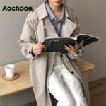 Aachoae-Women-Fashion-Trench-Coat-2020-Solid-Casual-Loose-Long-Windbreaker-Single-Breasted-Pockets-Ladies-Outwear-Ropa-Mujer