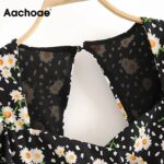 Aachoae-Women-Floral-Print-Elegant-Dress-Backless-Chic-Party-Midi-Dress-Lantern-Short-Sleeve-Beach-Dresses-Vestido-De-Mujer