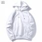 Warm Fleece Hoodies Men Sweatshirts 2020 New Spring Autumn Solid White Color Hip Hop Streetwear Hoody Man's Clothing EU SZIE XXL