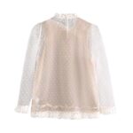 Aachoae-Women-Elegant-Lace-Mesh-Patchwork-Blouse-See-Through-Long-Sleeve-Shirt-Female-Dot-Floral-Embroidery-Vintage-Blouses-Top