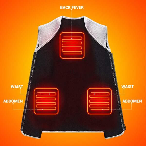New Motorcycle Jacket heated Jacket USB Infrared Electric Winter Heating Men Women Vest Waistcoat Thermal Clothing Winter##