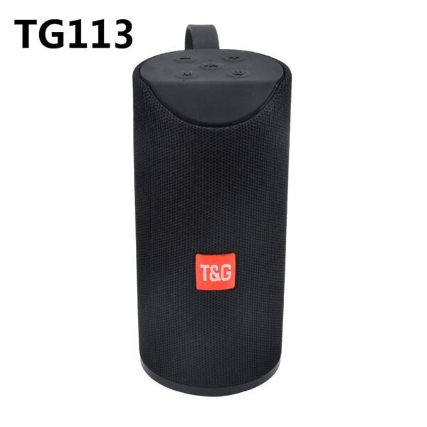 Portable Bluetooth Speaker Wireless Bass Column Waterproof Outdoor USB Speakers Support AUX TF Subwoofer Loudspeaker TG117