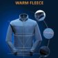 Pioneer Camp warm fleece hoodies men brand-clothing autumn winter zipper sweatshirts male quality men clothing AJK902321