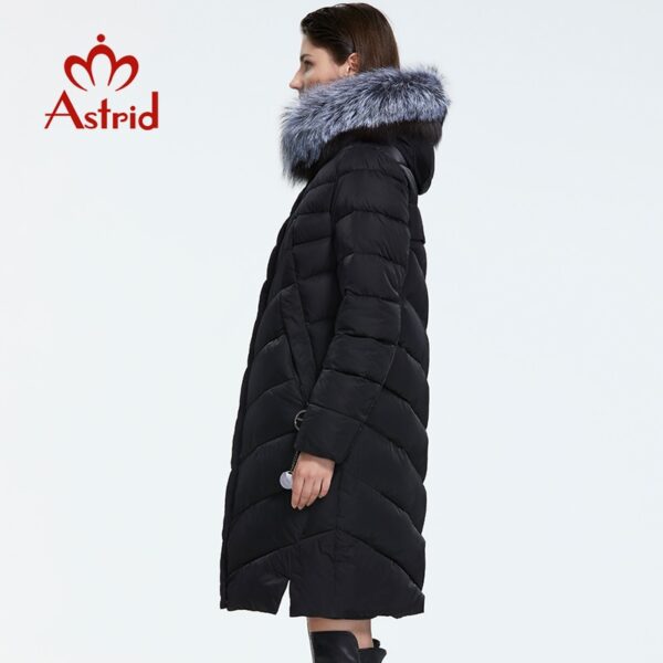 Astrid 2019 Winter new arrival down jacket women with a fur collar loose clothing outerwear quality women winter coat FR-2160