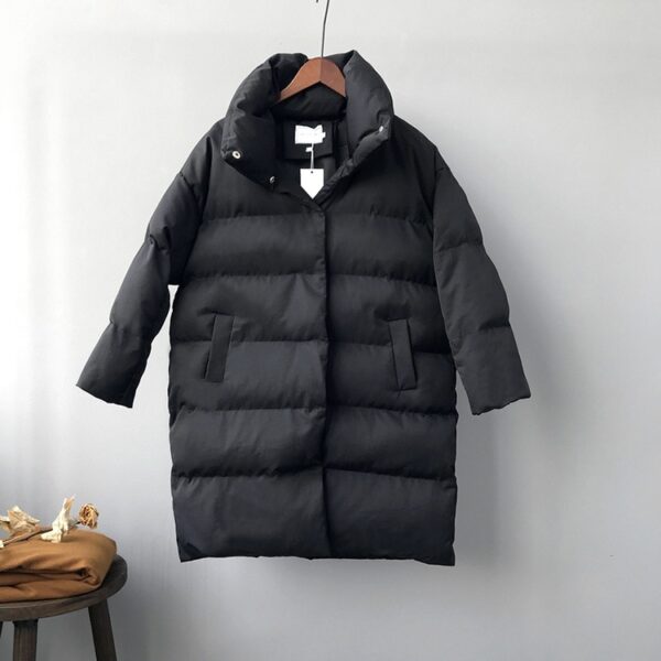 HXJJP Thick Jacket Women Winter 2019 Outerwear Coats Female Long Casual Warm Oversize puffer jacket Parka branded