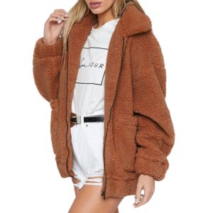 2020 Winter Teddy Coat Women Faux Fur Coat Teddy Bear Jacket Thick Warm Fake Fleece Jacket Fluffy Jackets Plus Size 3XL Overcoat