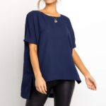 Aachoae-Womens-Tops-And-Blouses-2020-Solid-Loose-Shirt-Women-Summer-Short-Sleeve-Casual-Pure-Blouse-Office-Shirt-Blusa-Mujer