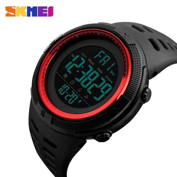 SKMEI Brand Men Sports Watches Fashion Chronos Countdown Men's Waterproof LED Digital Watch Man Military Clock Relogio Masculino