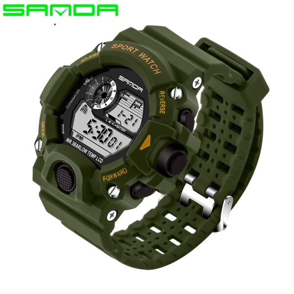 Men Sports Watches S-SHOCK Military Watch Fashion Wristwatches Dive Men's Sport LED Digital Watches Waterproof Relogio Masculino