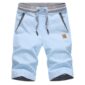 linen mens shorts Newest Summer Casual Shorts Men Cotton Fashion Men Short Bermuda Beach Short Plus Size S-4xl joggers Male 4922