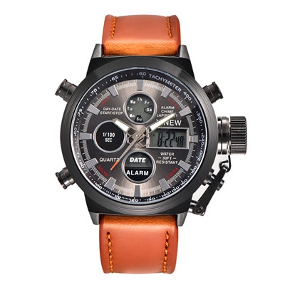 2018 chronograph Watches men luxury brand Sports LED digital Military watches Fashion casual Army quartz watch relogio masculino