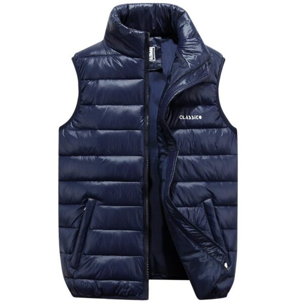 Lusumily Winter Vest Women Waistcoat Plus Size 4XL 5XL 6XL Thermal Vests For Female Casual Loose Warm Sleeveless Down Jacket
