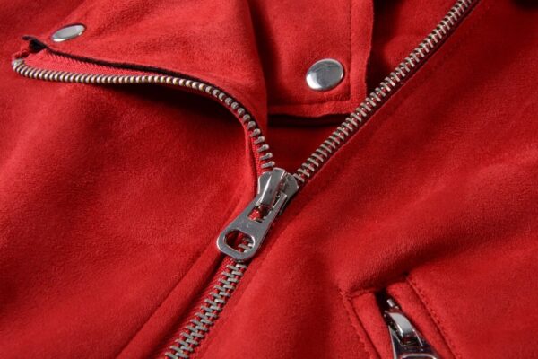 2020 New Autumn Winter Women Motorcycle Faux PU Leather Red Pink Jackets Lady Biker Outerwear Coat with Belt Hot Sale 7 Color