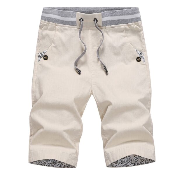 linen mens shorts Newest Summer Casual Shorts Men Cotton Fashion Men Short Bermuda Beach Short Plus Size S-4xl joggers Male 4922