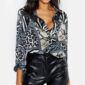 Aachoae Women Blouses Sexy Leopard Blouse Shirt Long Sleeve Office Shirt 2020 Fashion Autumn Casual Vintage Tops Chemisier Femme