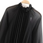 Aachoae-Women-Black-Pleated-Dress-Spring-Butterfly-Long-Sleeve-Mini-Dress-See-Through-Ruffled-Collar-Casual-Dress-Female-Vestido