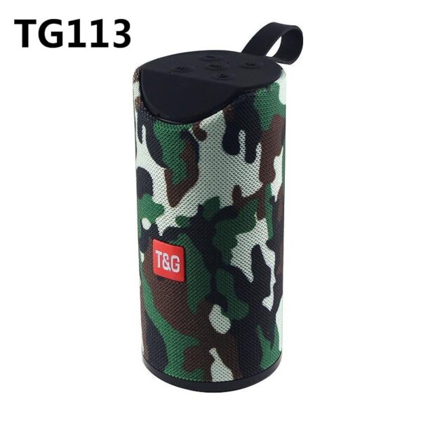 Portable Bluetooth Speaker Wireless Bass Column Waterproof Outdoor USB Speakers Support AUX TF Subwoofer Loudspeaker TG117