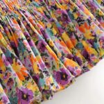 Aachoae-Floral-Print-Chic-Bodycon-Mini-Dress-Women-Puff-Short-Sleeve-Vintage-Ruffle-Dress-Boho-V-Neck-Pleated-Party-Dresses-2020