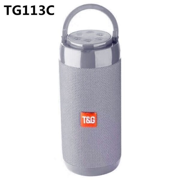 Portable Bluetooth Speaker Wireless Bass Column Waterproof Outdoor USB Speakers Support AUX TF Subwoofer Loudspeaker TG117