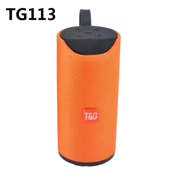 Portable Bluetooth Speaker Wireless Bass Column Waterproof Outdoor USB Speakers Support AUX TF Subwoofer Loudspeaker TG117