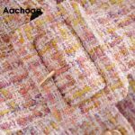Aachoae-Multi-Elegant-Bandage-Jacket-Women-Batwing-Sleeve-Coat-Outerwear-Tassel-Pocket-Vintage-Plaid-Coat-Female-Kobieta-Kurtka