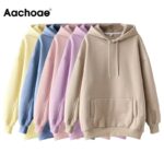 Aachoae-Solid-Casual-Tracksuit-Women-Sports-2-Pieces-Set-Sweatshirts-Pullover-Hoodies-Suit-2020-Home-Sweatpants-Shorts-Outfits