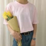 Aachoae-Women-Solid-Casual-T-Shirt-Spring-Summer-2020-Short-Sleeve-Loose-Basic-Tee-Tops-Ladies-Harajuku-O-Neck-T-shirt-Plus-Size