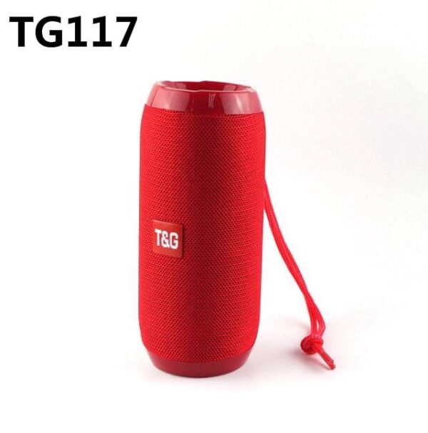 Portable Bluetooth Speaker Wireless Bass Column Waterproof Outdoor USB Speakers Support AUX TF Subwoofer Loudspeaker TG117