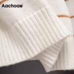 Aachoae-Casual-Striped-Sweater-Women-O-Neck-Basic-All-Match-Pullover-Sweaters-Long-Sleeve-Soft-Thin-Cropped-Tops-Lady-Jumper