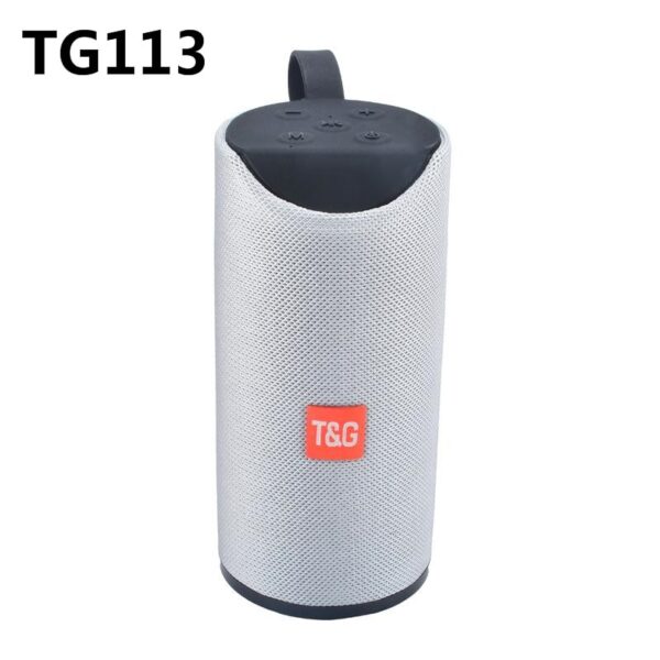 Portable Bluetooth Speaker Wireless Bass Column Waterproof Outdoor USB Speakers Support AUX TF Subwoofer Loudspeaker TG117