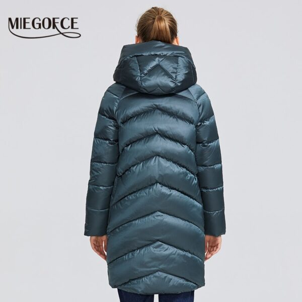 MIEGOFCE 2020 Winter Jacket Women's Collection Warm Jacket With Unusual Design and Colors Winter Coats Gives Charm and Elegance