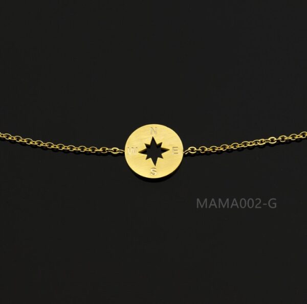 MAMA002 New Fashion Sun Sunshine Bracelets for Women Round Charms Women's Bracelet Engagement Gifts