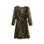Aachoae-Women-Leopard-Print-Short-Dress-V-neck-Spring-Summer-Chiffon-Mini-Dress-Chic-Hollow-Out-Sundress-Ladies-Sashes-Dresses